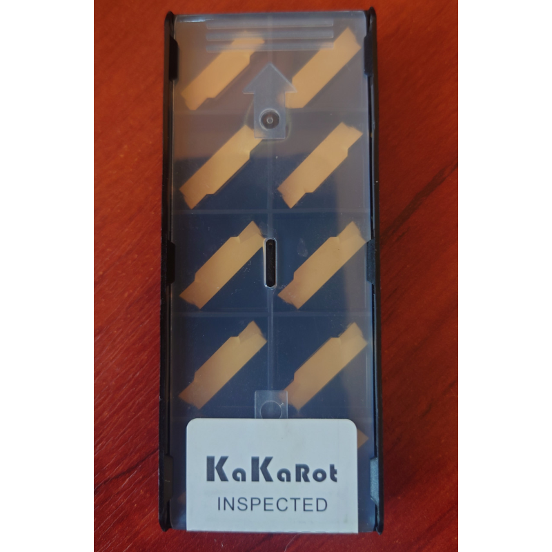 Твердосплавная пластина токарная MGMN500-M AP15TF (канавочная, отрезная) Твердосплавная пластина токарная MGMN500-M AP15TF (канавочная, отрезная)