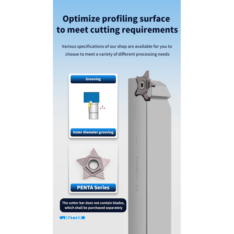 Резец токарный канавочный (отрезной) РСHR25-24