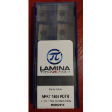 Твердосплавная пластина фрезерная APKT1604-PDTR LT30