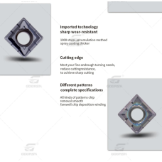 Твердосплавная пластина токарная XCMT070304 GD6125S