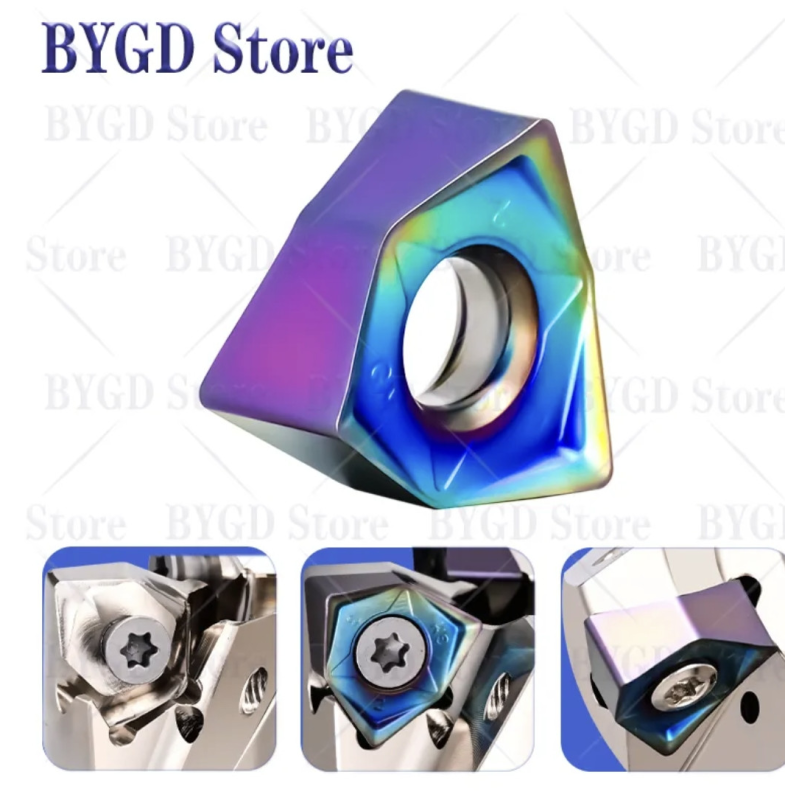 Твердосплавная пластина фрезерная WNMU080608-MG Твердосплавная пластина фрезерная WNMU080608-MG